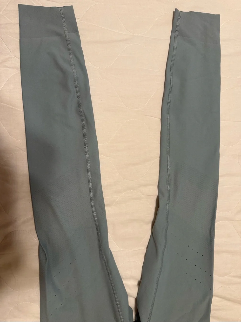 lululemon athletica light blue high-waist athletic pants